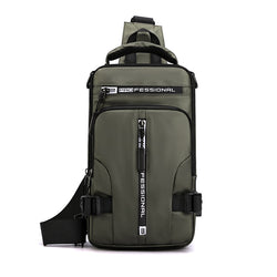 Crossbody Men Multifunctional Shoulder Chest Bags