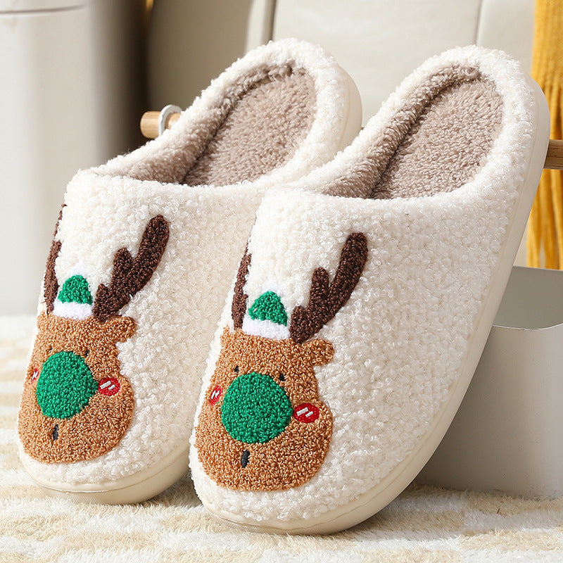 Christmas Shoes Winter Home Slippers