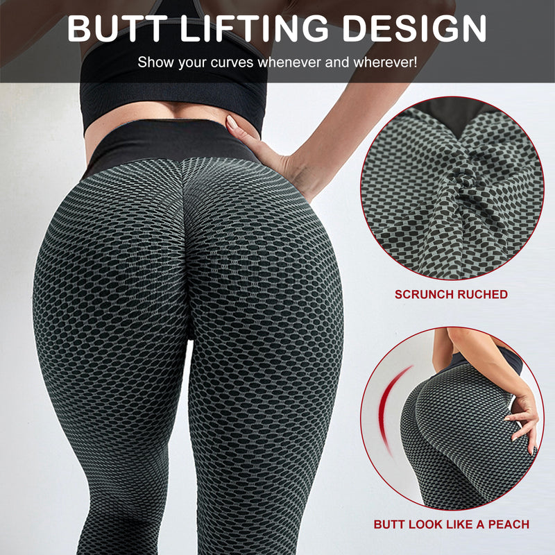 Women Butt Lifting Workout Tights Plus Size Leggings