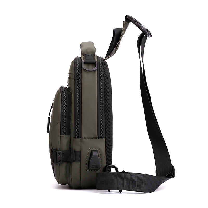 Crossbody Men Multifunctional Shoulder Chest Bags