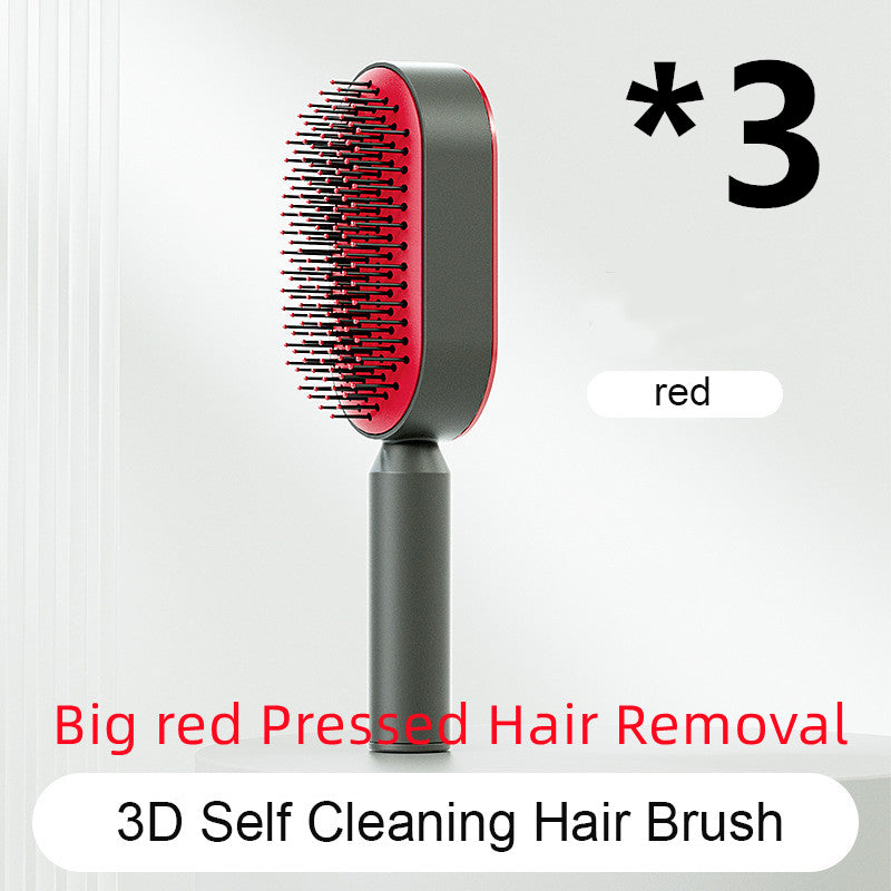 Self Cleaning Hair Brush For Women