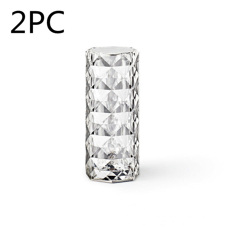 Nordic Crystal Lamp USB Table Lamps