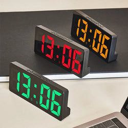 Creative Number Clock Color Nightlight Temperature