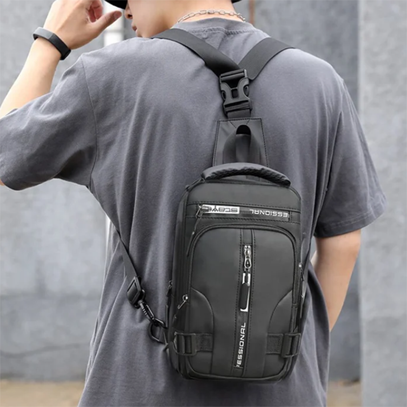 Crossbody Men Multifunctional Shoulder Chest Bags