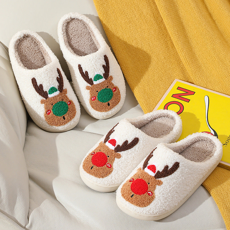 Christmas Shoes Winter Home Slippers