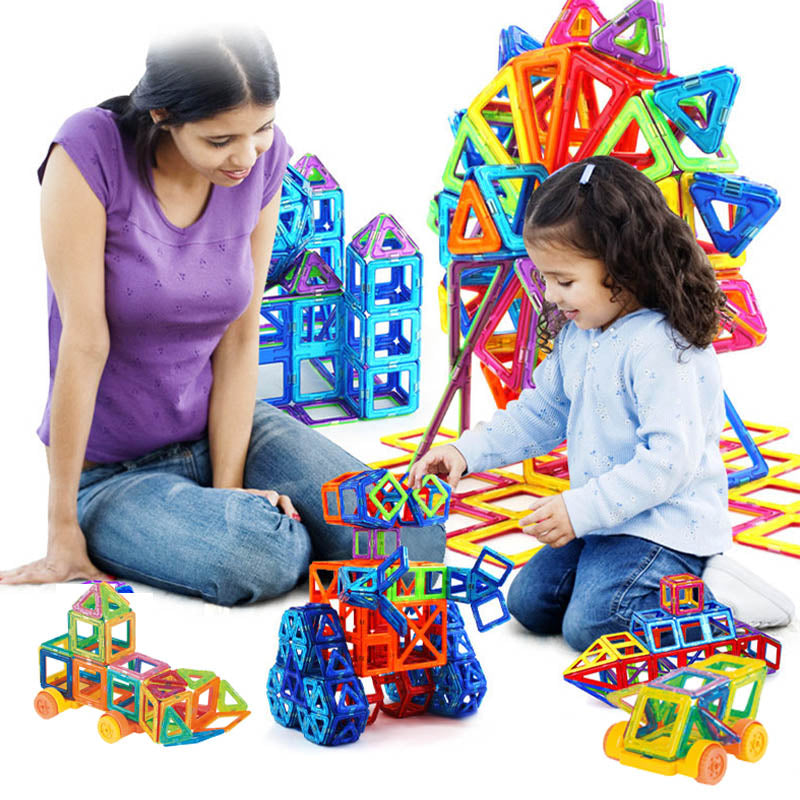 Magnetic Building Blocks DIY Magnets Toys For Kids